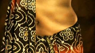 Exotic Arabian milf dancer teases with erotic strip moves