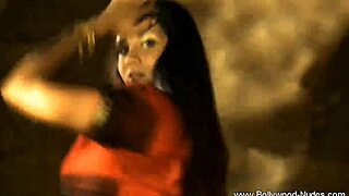 Exotic Arabian milf dancer teases with erotic strip moves