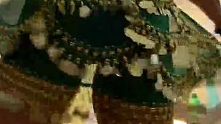 Anna Maria's Latina belly dance tease is pure fire!