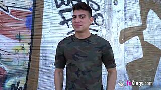 Public sex with mini vamp, deepthroat and all 😍