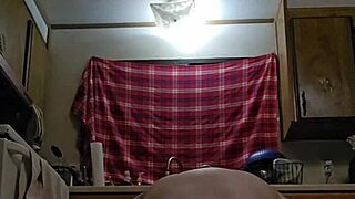 Pawg interacts on the kitchen floor