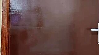 Slutty Gay Guy Enjoys Sickening Pornography In Shower Bathing