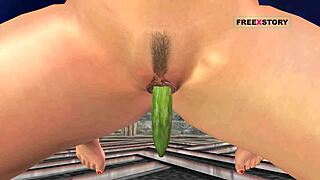 Wow! Tamil hentai solo fun explodes on screen!