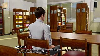 Ripples 7: Curvy Teen's Outfit Ripped In 3D Cartoon Hentai Game