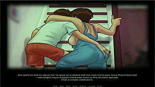 Enjoy the alluring visuals and engaging gameplay of a busty hentai game