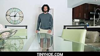 Guys, Tinyhoe's Honey Hayes broke my fleshlight by accident, now she’s gotta pay with her tight pussy!