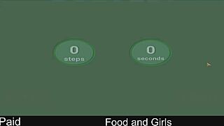 food and girls in anime game part 01