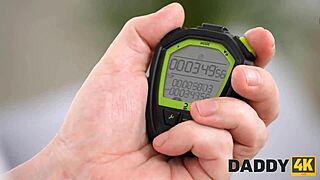 young 18+ girl cheats with old father in law in hardcore sex