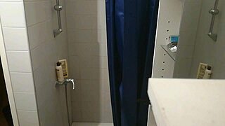 showering for my mistress, slave in bdsm homemade.