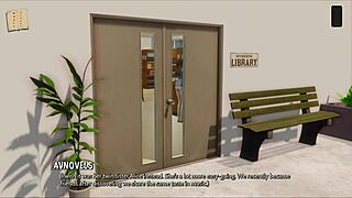 Ripples 7: Curvy Teen's Outfit Ripped In 3D Cartoon Hentai Game