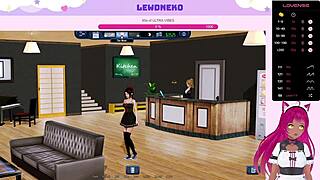 vtuber lewdneko plays harem hotel part 16