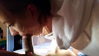 i love sucking that white cock deep as a slut