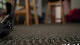 Foot Fetish in Our Favorite Flirt Hotel with Colombian Sexy Babe!