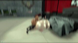 Jenn FUCKS Maggie Hard in the Bedroom! Shemale Action Explodes!