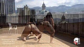 check out this thick big booty twerk