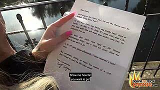 Lola Shines Feels Passion Riding Big Dick In Public