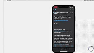 Ebony vixen Maje4 plays with partner in fishnets