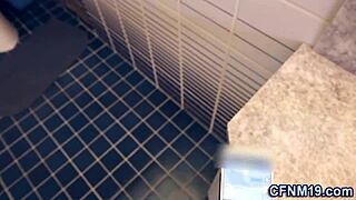 real teen in uniform fucks big cock while clothed