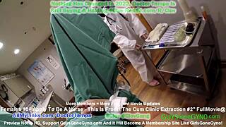 Doctor Tampa faces semen extraction by nonbinary medical perverts at clinic.
