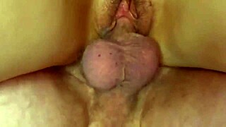 Hard Cock Fills My Pussy With Cum