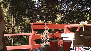 Lesbian camp counselors trick teen friends into wild group action