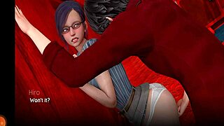 Maiden Power Meets Waifu for Blowjob