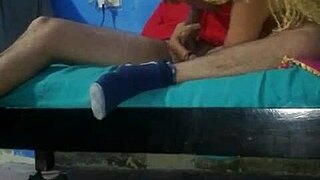 the new delivery guy arrives... with that ass on display