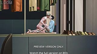 Natalie's secret affair in 3D hentai?