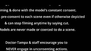 Jackie Banes Learns Blowjobs From Dr. Lilith Rose! Using Stunt Cock!