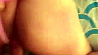 Emo girlfriend bent over for doggystyle in the room while friends are out