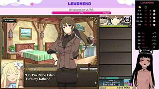 Vtuber Lewdneko Moans in Evenicle Game Part 6