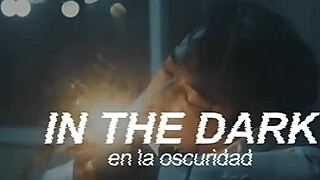 Joji performs slow dancing in the dark with subtitles.