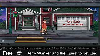 jerry wanker on his quest to get layed.