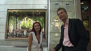 zu mir oder zu dir - horny approached and fucked amateur