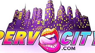 Holly Michaels tager Mike Adrianos store pik analt med dybthroat