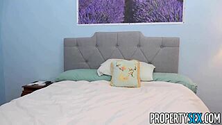 Redhead Landlady Bent Over For Hardcore Sex, Cum On Big Tits