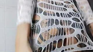 watch this brazilian morena get anal fucked?