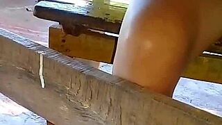 colombian student shows legs under skirt