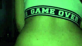 latina couple rides big black cock at home