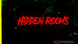 Sci-Fi Fuck System Super Busty Cuffed Girl and Sex Machine