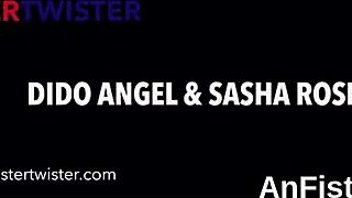 Feisty Lesbians Fisting Tight Pussies And Anals