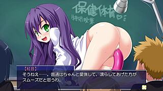 Veřejný zbocenec si hraje s spoutanou anime holkou venku