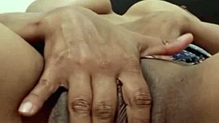 Teen Masturbates Passionately On Video Call With Cock