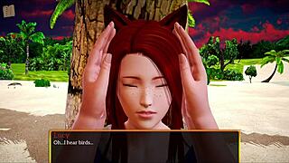 My new family scene with redhead amateur