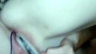 ginger self-pleasures with toys to orgasm