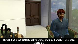 Hey, ever seen a sex marathon at a wedding? Check this sims 4 girl next door!