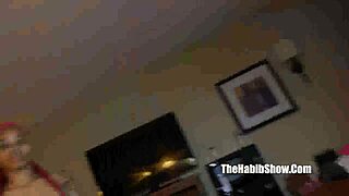 19 year old nasty ebony teen swallows dick in ghetto reality oral scene.