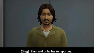 Hey, ever seen a sex marathon at a wedding? Check this sims 4 girl next door!