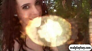 lovely badass babes enjoyed swinging naked outdoors