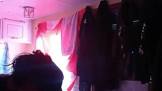 sucking a deep load of cum from that canadian slut